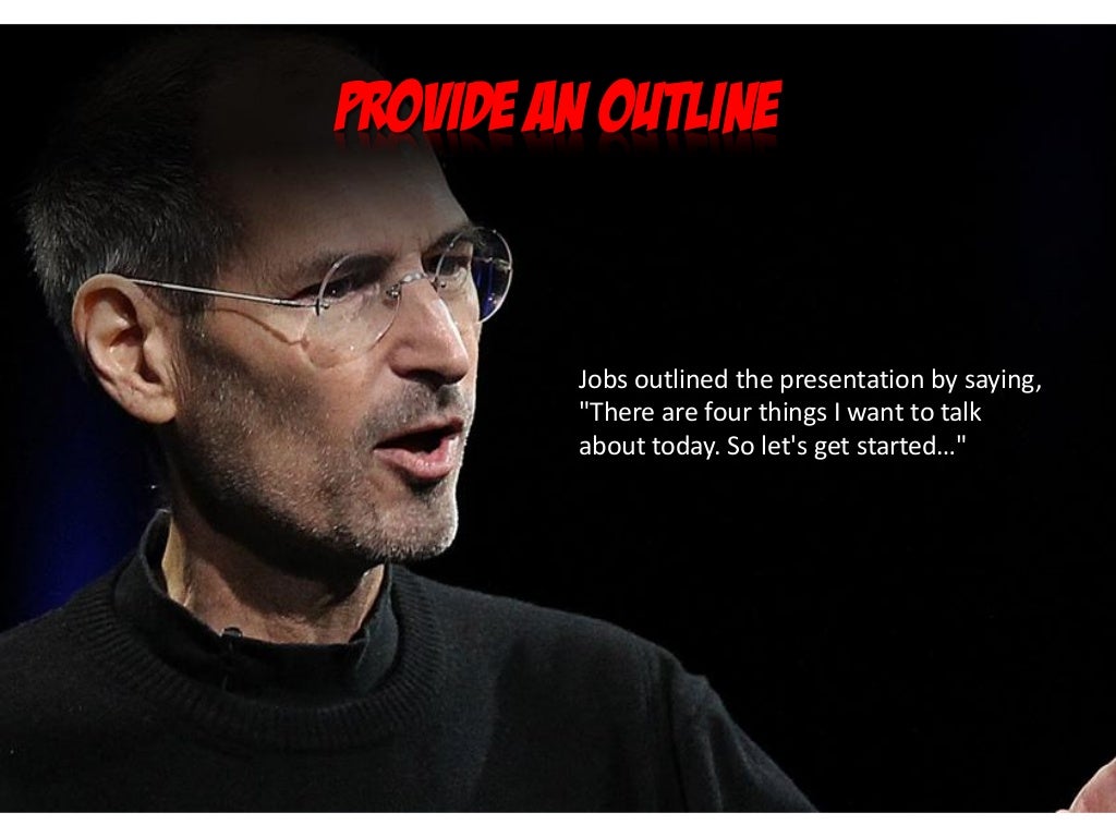 How to make a presentation like Steve Jobs