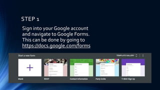 How to Make a Quiz Using Google Forms ppt.pptx