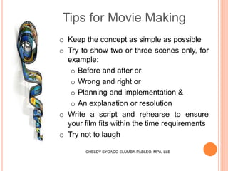 How to make a short film | PPTX