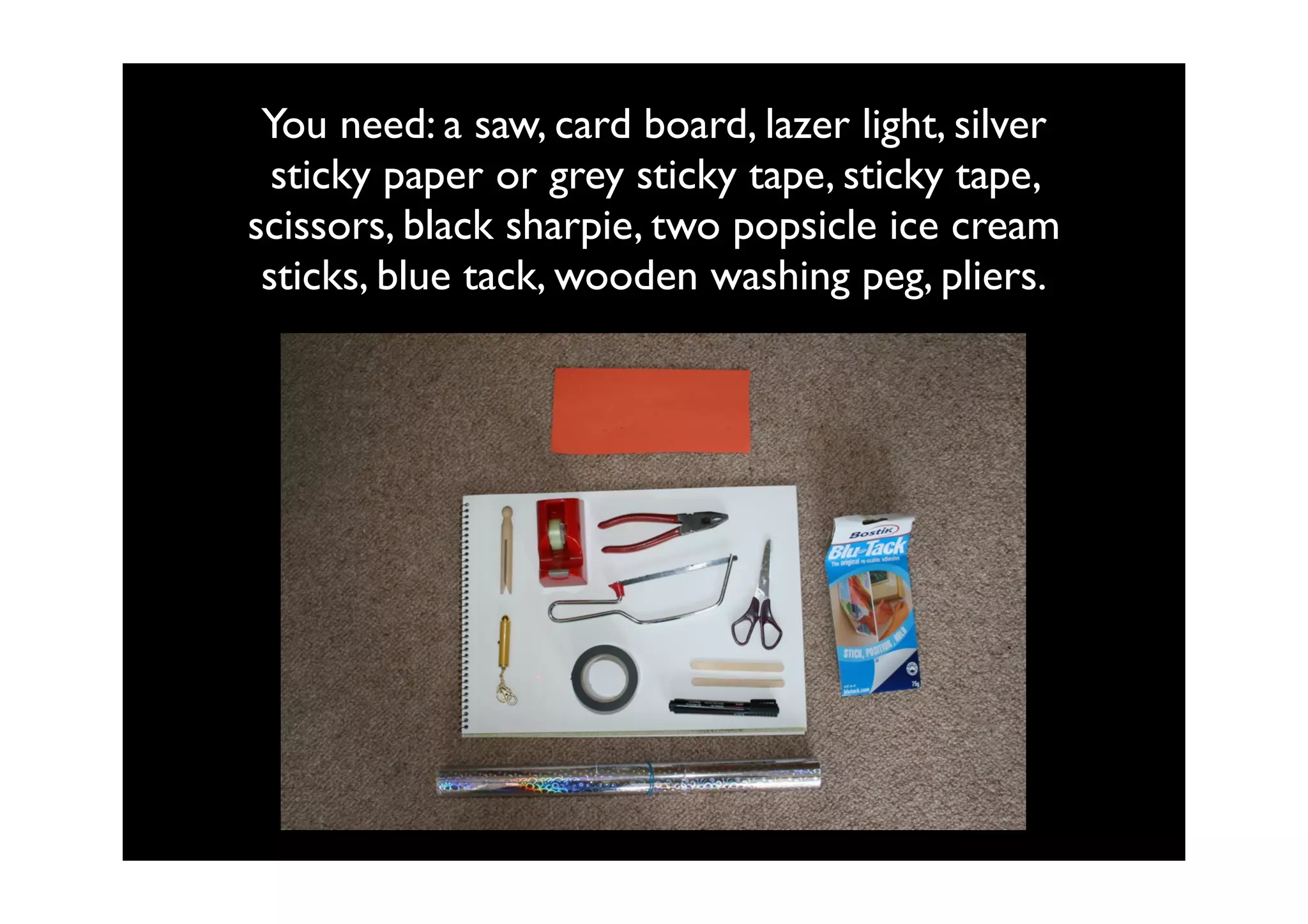 How to make a sonic screwdriver