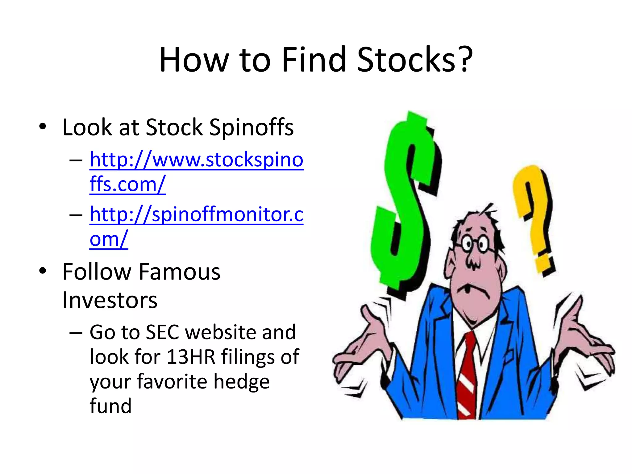 How to Make a Stock Pitch | PPT