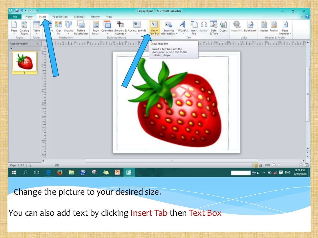 How to make a tarpapel