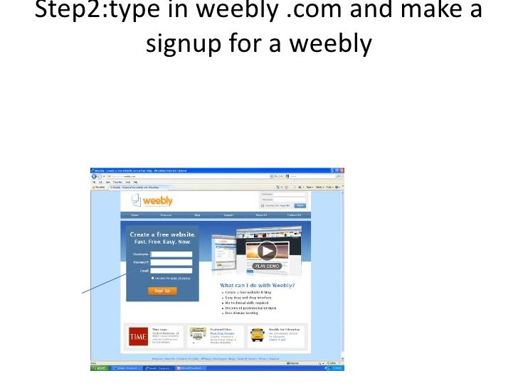 How To Make A Website On Weebly