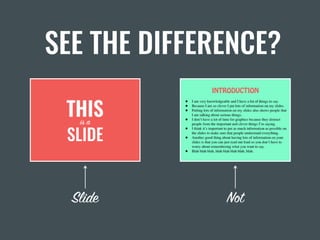 How to Make Awesome Slides