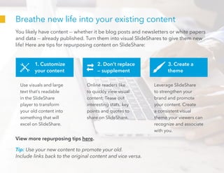 Breathe new life into your existing content
You likely have content -- whether it be blog posts and newsletters or white p...