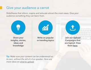 How to Make Awesome SlideShares: Tips & Tricks | PDF