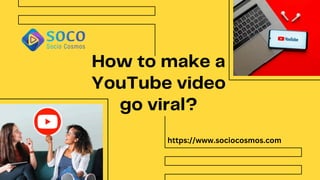 How to make a YouTube video go viral.pdf