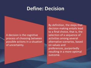 How To Make Better Choices | PPTX