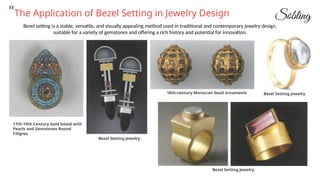 How To Make Bezel Setting_ Focus On Cabochon And Faceted Gemstone ...