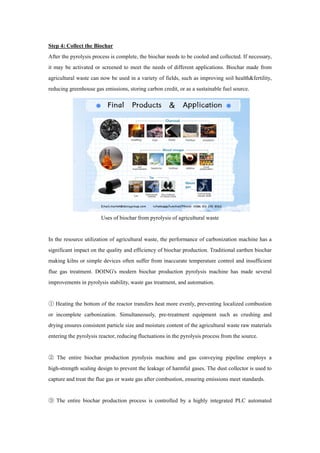 How to make biochar from agricultural waste？.pdf
