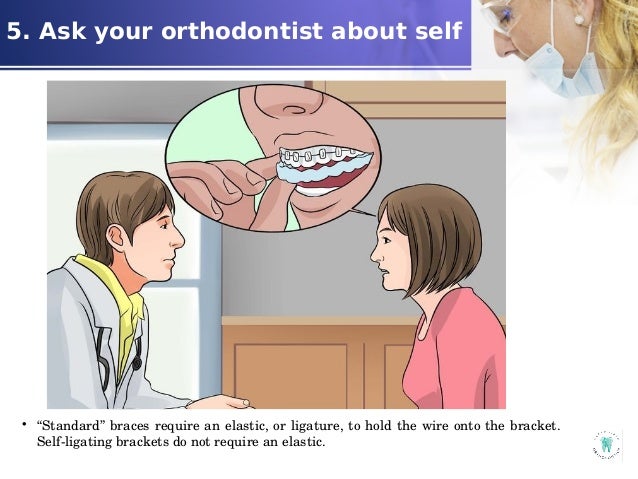 braces noticeable