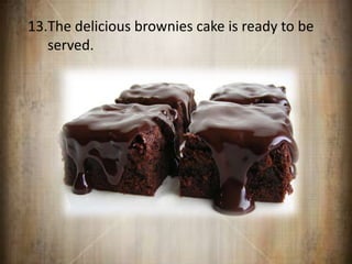How to make brownies cake