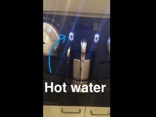 HOW TO use the Nespresso machine