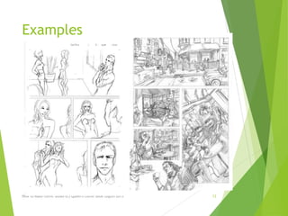 Examples
How to Make Comic Books (C) Queen's Comic Book Legion 2015 12
 