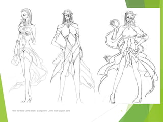 How to Make Comic Books (C) Queen's Comic Book Legion 2015 6
 