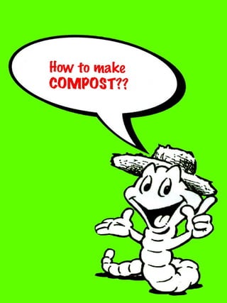 How to make compost in a bucket
