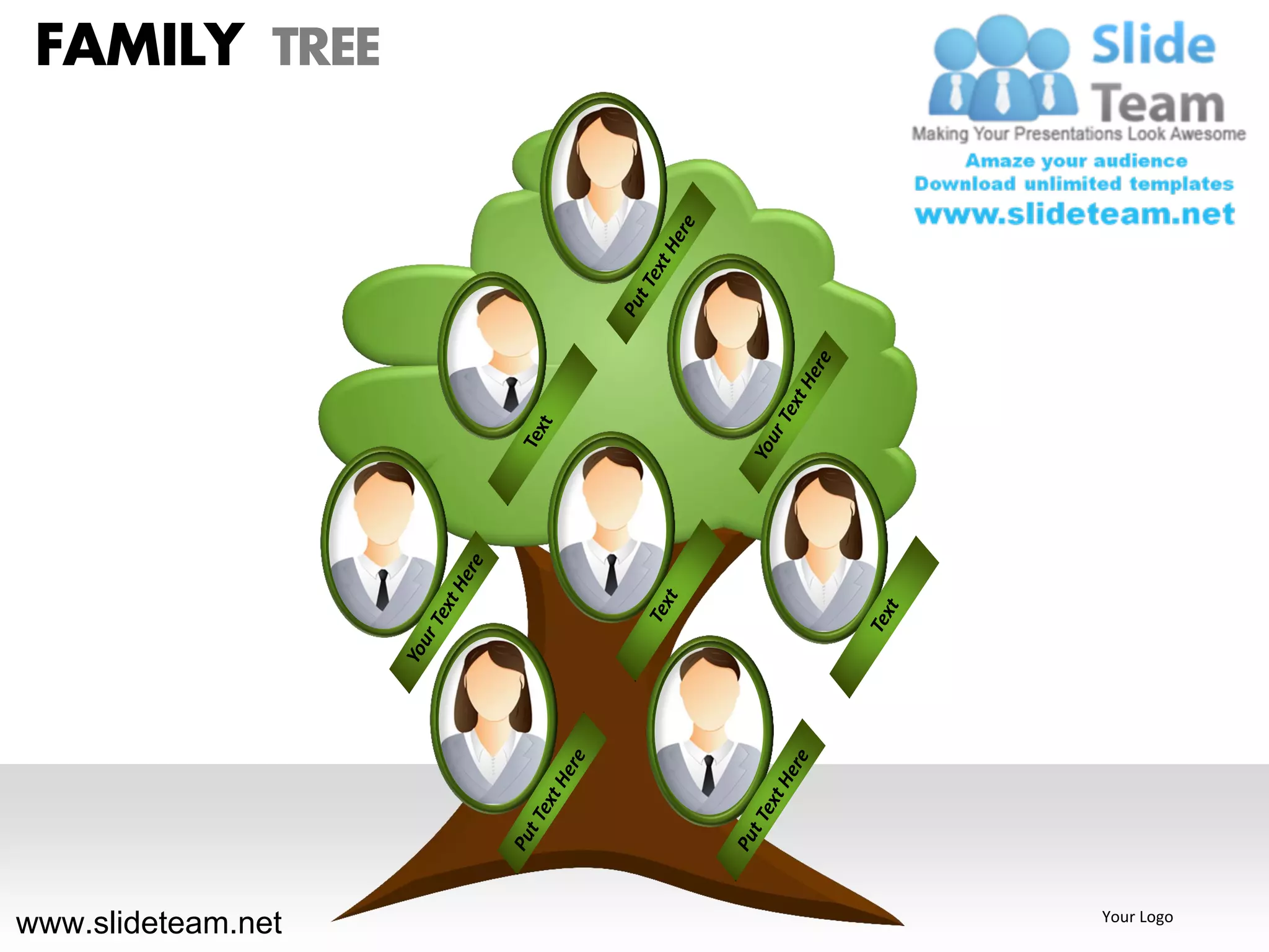 FAMILY TREE




www.slideteam.net   Your Logo
 