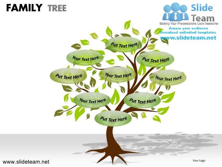 create a family tree in powerpoint