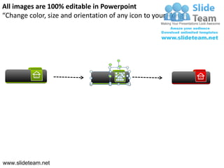 All images are 100% editable in Powerpoint
“Change color, size and orientation of any icon to your liking”




www.slideteam.net
 