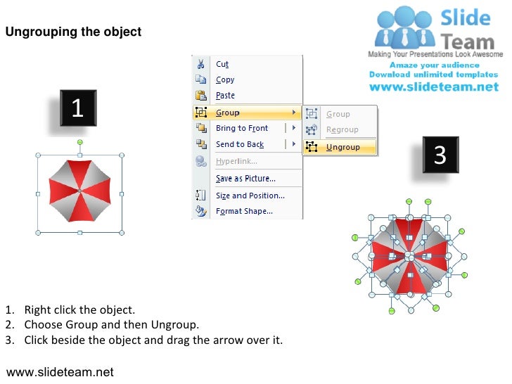 How to make create umbrella chart style design 2 powerpoint