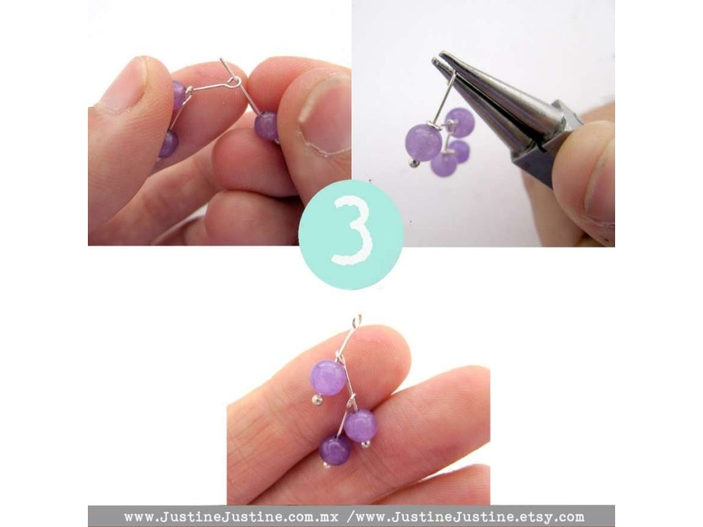 How To Make Dangle Earrings With Gemstone Beads