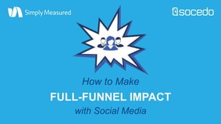 How to Make
FULL-FUNNEL IMPACT
with Social Media
 