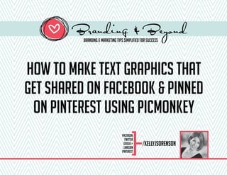 How To Make Graphics That Get You More Traffic On Facebook & Pinterest - More Pins and Shares 