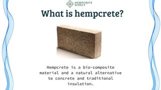 How to Make Hempcrete? - Hempcrete Direct | PDF