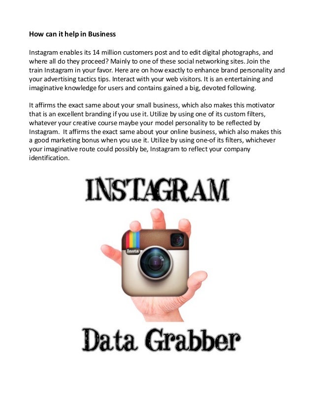 What Is The Purpose Of Instagram For Business Business Walls