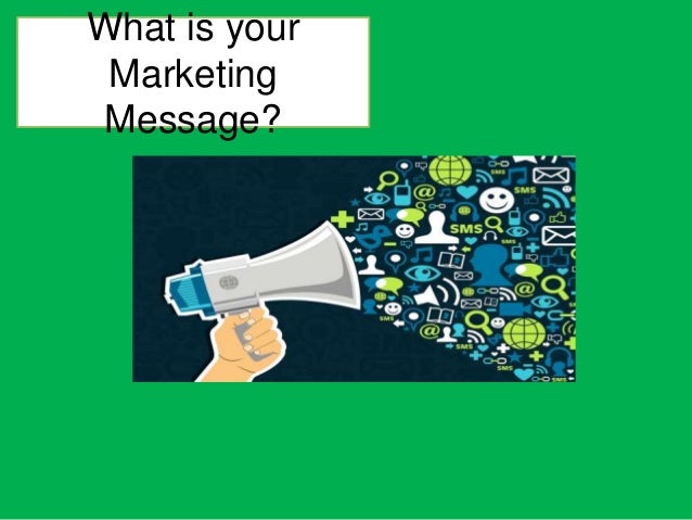 what is a marketing message