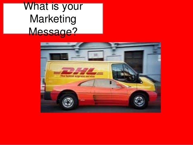 what is a marketing message