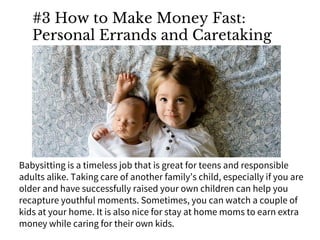 How To Make Money Fast - 230+ Ways Slide 21