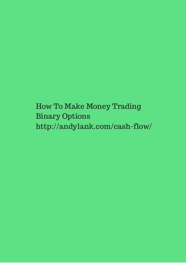 How you make money trading options