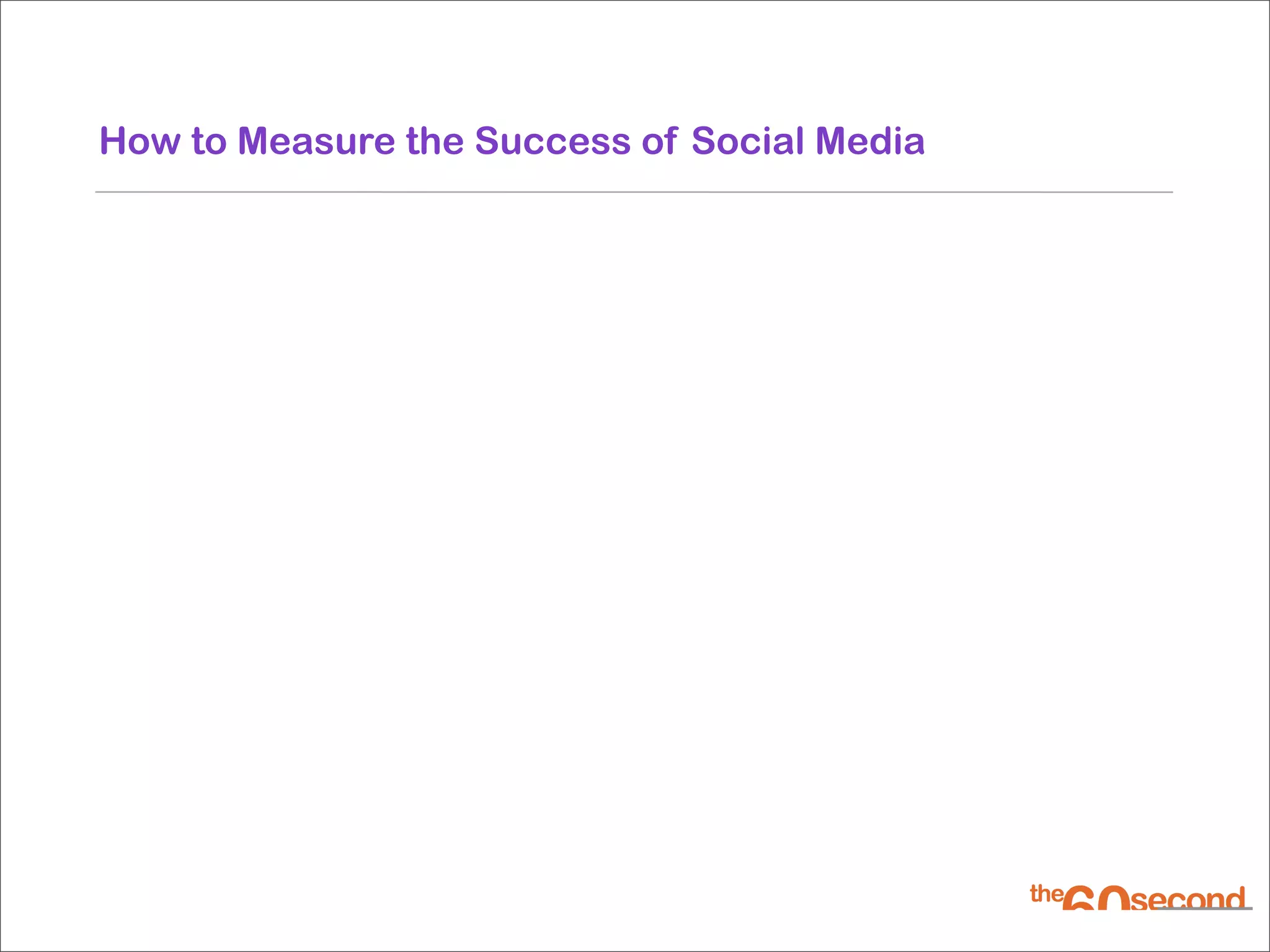 How to Measure the Success of Social Media
 
