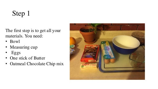 How to make oatmeal chocolate chip cookies