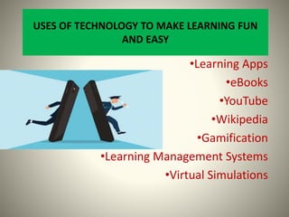 How to make online teaching learning more efficient | PPTX