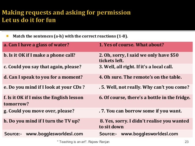 5 making of example sentence request Polite English Make How Language in to Requests