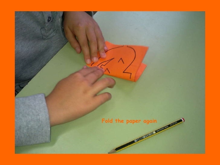 How to make pumpkin paper chains