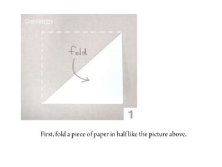 How to make snow flakes