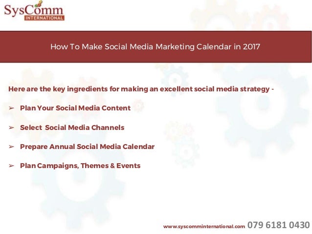 how to make social media marketing calendar in 2017 1 638 jpg cb 1493107706 how to make calendar 2017