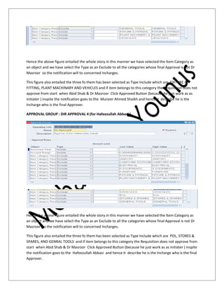 Requisition Hierarchy Based on the Item Catagory | DOC