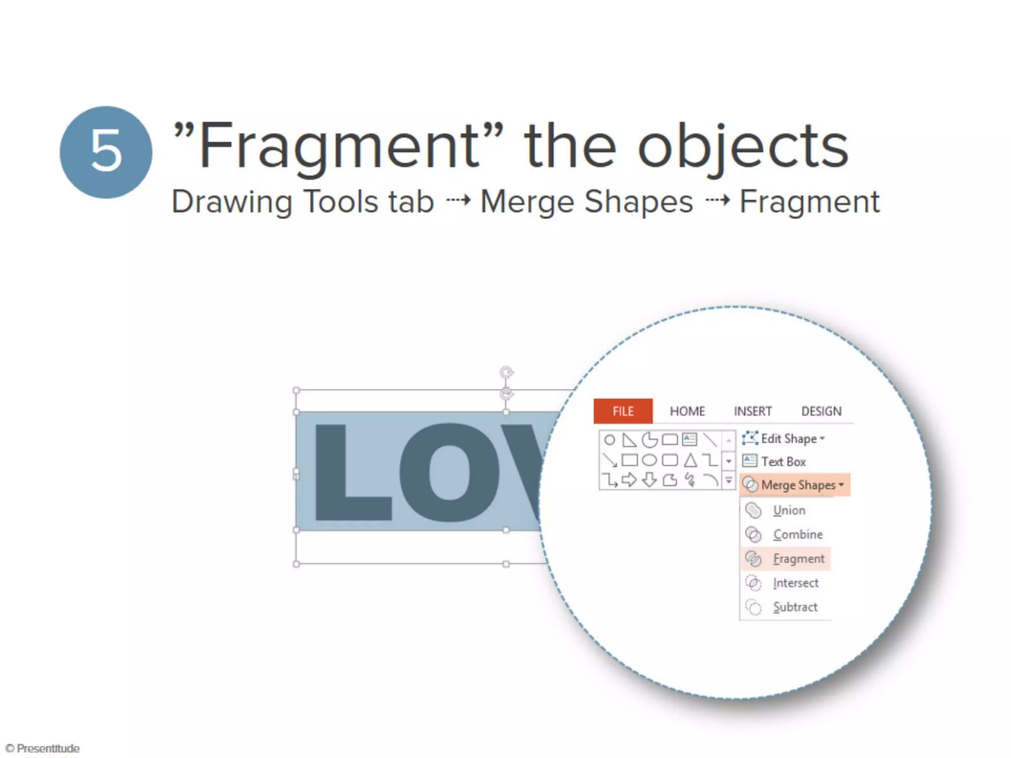 How to make font transparent in PowerPoint