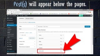 will appear below the pages.
 