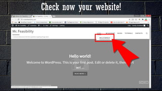 Check now your website!
 