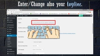 Enter/Change also your .
 
