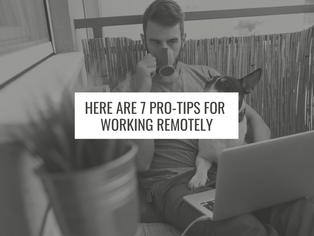 7 Interesting Ways To Make Remote Work More Productive Ppt 7 Interesting Ways To Make Remote Work More Productive Ppt
