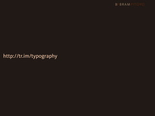 http://tr.im/typography
 