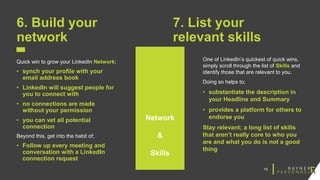 How to make your CV and LinkedIn profile stand out from the crowd | PPTX