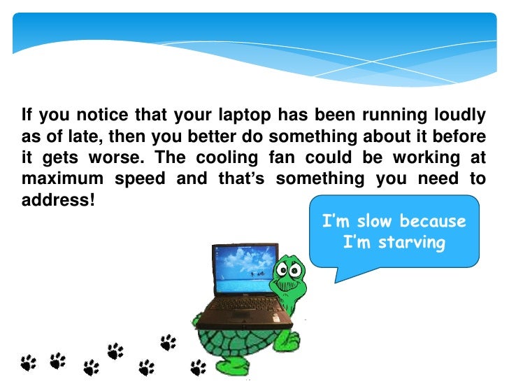 How to make your laptop quieter