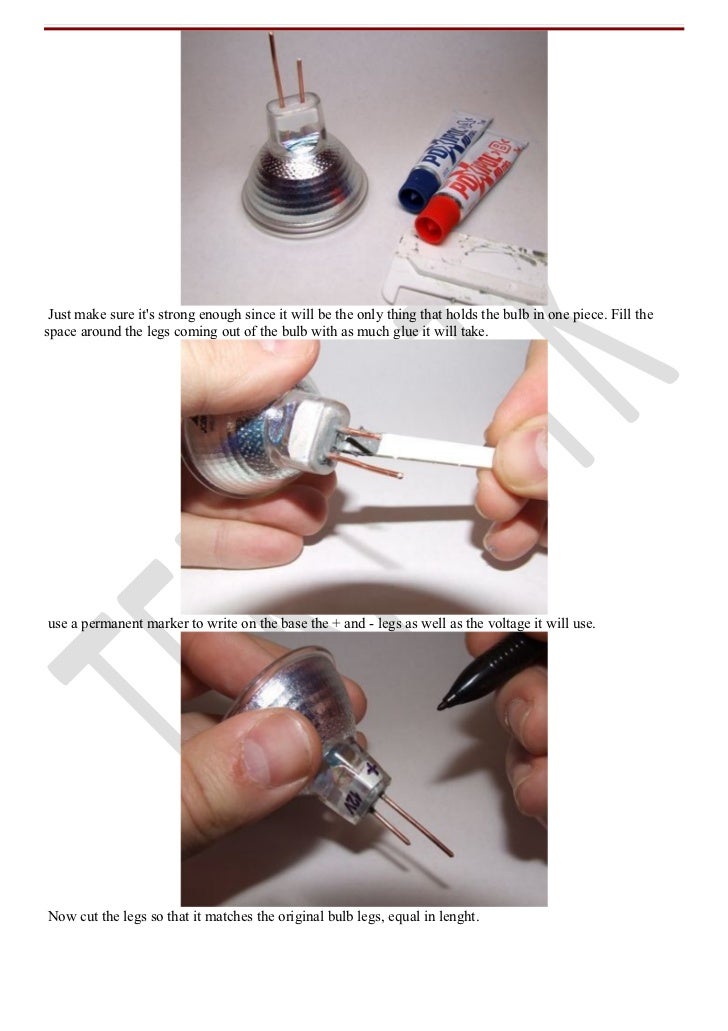 How to make your own led bulbs